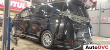 Toyota Vellfire II увеличение клиренса
