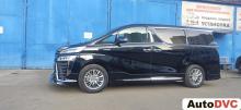 Toyota Vellfire II увеличение клиренса