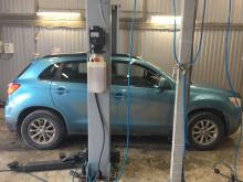 Общий вид Mitsubishi ASX I  до выполнения работ