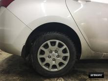 Задняя часть Heyndai i40 после установки