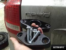Kia Ceed проставки заднего амортизатора