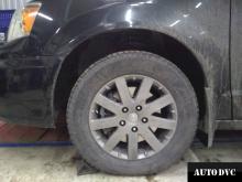 Lancia Voyager после установки проставок перед