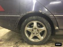 Задняя часть Mercedes BENZ CLK после установки