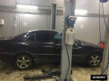 Общий вид Mercedes BENZ CLKпосле установки простовок