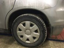 Задняя часть  Mitsubishi ASX I до установки проставок