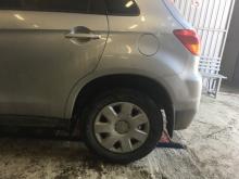 Задняя часть Mitsubishi ASX  после выполнения работы