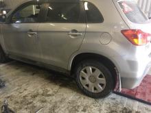 Задняя часть Mitsubishi ASX  после выполнения работы