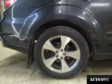 замер Проставки для увеличения клиренса Subaru Forester