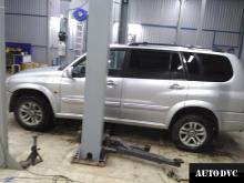Suzuki Grand Vitara после установки проставок общий вид Suzuki Grand Vitara после установки проставок общий вид