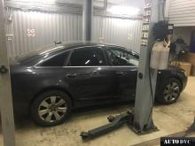 Общий вид Audi A6 после установки проставок
