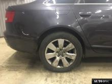 Задняя часть Audi A6 после установки проставок