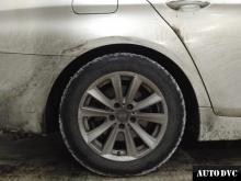 Задняя часть BMW 5er VI до установки проставок