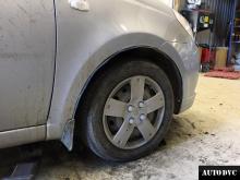 Передняя часть Chevrolet Aveo I Рестайлинг до установки проставок