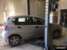 Общий вид Chevrolet Aveo I Рестайлинг до установки проставок