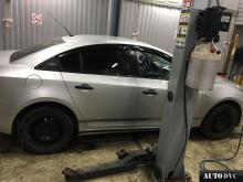 Общий вид Chevrolet Cruze после установки проставок