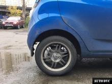 Задняя часть Chevrolet Spark III после установки проставок