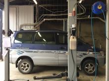 Общий вид Toyota LiteAce после установки проставок