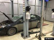 Общий вид Ford Focus 2 до установления проставок