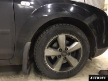 Передняя часть Ford Focus до установки проставок