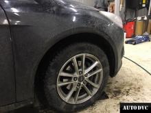 Передняя часть Ford Focus III после установки проставок