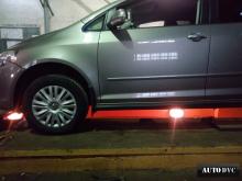 Передняя часть Volkswagen Golf Plus I после установки проставки