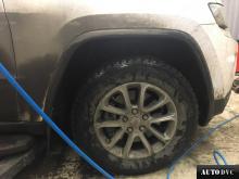 Передняя часть Jeep Grand Cherokee до установки проставок