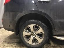 Задняя часть Хенде Санта Фэ после установки проставок