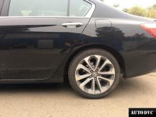 Задняя часть Honda Accord IX после установки проставок