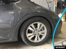 Передняя часть Honda Civic до установки проставок