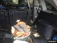 Багажник и задние сиденья Honda CR-V в разборе