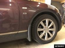 Передняя часть Infiniti QX50 I Рестайлинг до установки проставок