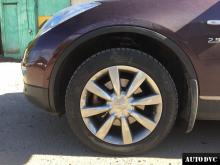 Передняя часть Infiniti QX50 I Рестайлинг после установки проставок