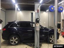 Общий вид Jeep Grand Cherokee до установки проставок