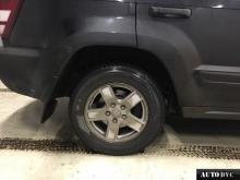 Задняя часть Jeep Grand Cherokee до установки проставок