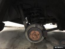 Тормозной диск и область работы Jeep Grand Cherokee 