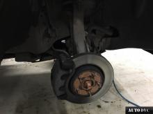 Тормозной диск и область работы Jeep Grand Cherokee 