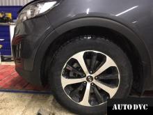 Передняя часть Kia Sorento Prime до установки проставок