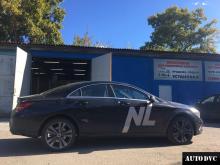 Общий вид Mercedes-Benz CLA-klasse I после установки проставок