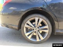 Задняя часть Mercedes-Benz CLA-klasse I после установки проставок