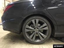 Задняя часть Mercedes-Benz CLA-klasse I до установки проставок