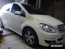 Общий вид Mercedes-Benz B-klasse до установки проставок
