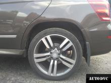 Зад после установки проставок Mercedes GLK 