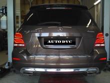 Mercedes GLK увеличение клиренса проставки