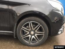Передняя часть Mercedes-Benz V-klasse II после установки проставок
