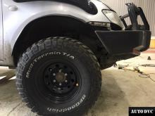 Передняя часть Mitsubishi L200 IV до установки проставок