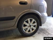 Задняя часть Nissan Almera до установки проставок