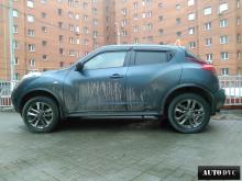 Общий вид Nissan Juke до установки проставок
