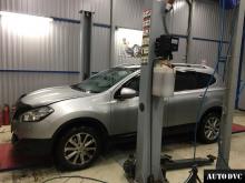 Общий вид Nissan Qashqai I Рестайлинг до установки проставок