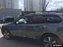 Общий вид Nissan Rathfinder после установки проставок