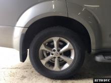 Задняя часть Nissan Pathfinder до установки проставок
